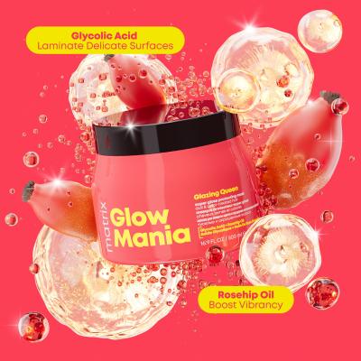 Matrix Glow Mania Glazing Queen Mask Hajpakolás nőknek 500 ml