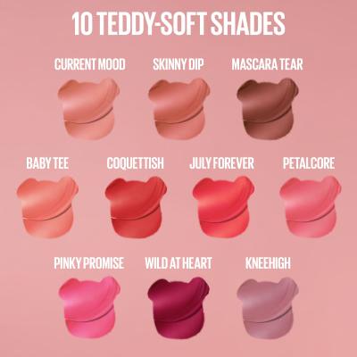 Maybelline Super Stay Teddy Tint Rúzs nőknek 5 ml Változat 55 Kneehigh