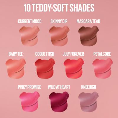 Maybelline Super Stay Teddy Tint Rúzs nőknek 5 ml Változat 25 Baby Tee