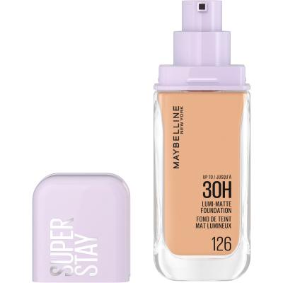 Maybelline Super Stay Lumi-Matte Foundation Alapozó nőknek 35 ml Változat 126