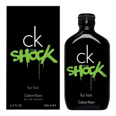 Calvin Klein CK One Shock For Him Eau de Toilette férfiaknak 200 ml