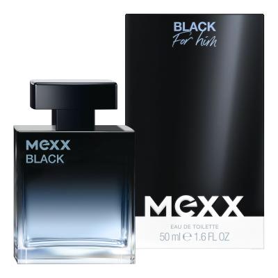 Mexx Black Man Eau de Toilette férfiaknak 50 ml