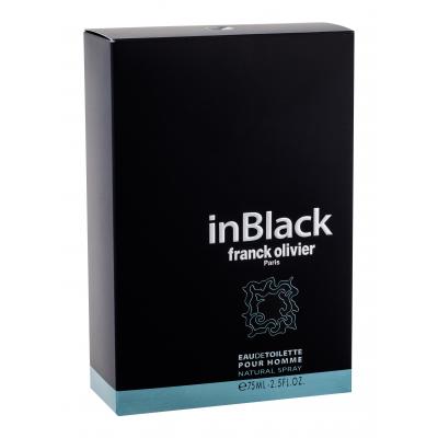 Franck Olivier In Black Eau de Toilette férfiaknak 75 ml