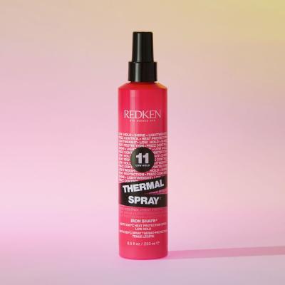 Redken Iron Shape Thermal Spray Hőkezelt hajra nőknek 250 ml