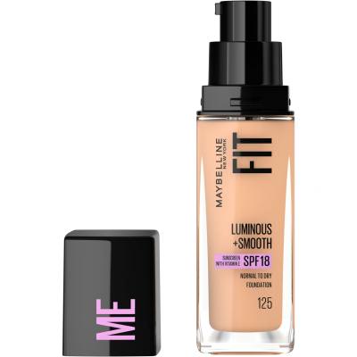 Maybelline Fit Me! SPF18 Alapozó nőknek 30 ml Változat 125 Nude Beige