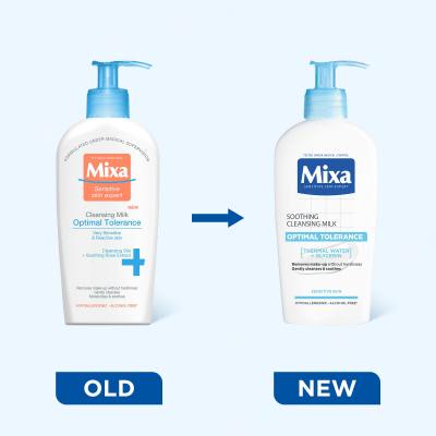 Mixa Optimal Tolerance Soothing Cleansing Milk Arctisztító tej nőknek 200 ml