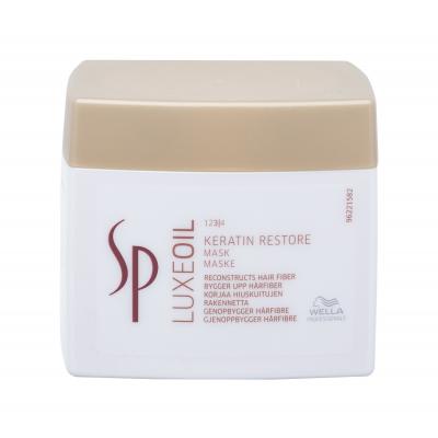 Wella Professionals SP Luxeoil Keratin Restore Mask Hajpakolás nőknek 400 ml