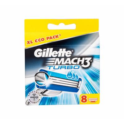 Gillette Mach3 Turbo Borotvabetét férfiaknak 8 db