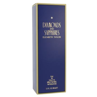 Elizabeth Taylor Diamonds and Saphires Eau de Toilette nőknek 100 ml sérült doboz