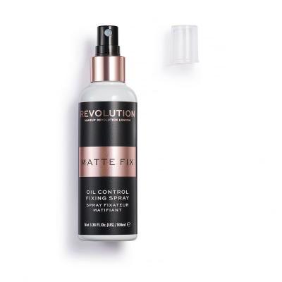 Makeup Revolution London Matte Fix Oil Control Spray Sminkfixáló nőknek 100 ml