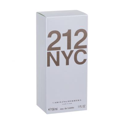 Carolina Herrera 212 NYC Eau de Toilette nőknek 30 ml sérült doboz