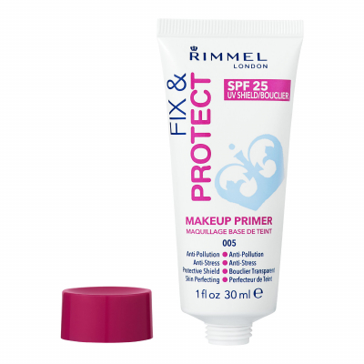 Rimmel London Fix &amp; Protect Makeup Primer SPF25 Primer nőknek 30 ml Változat 005