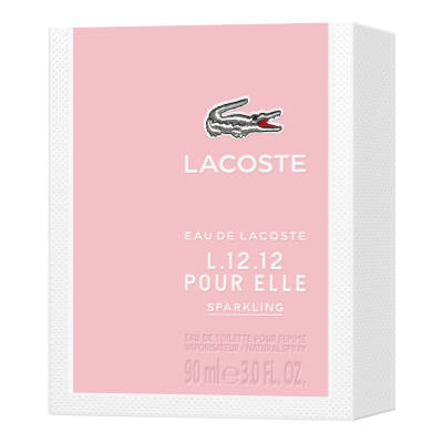 Lacoste L.12.12 Sparkling Eau de Toilette nőknek 90 ml