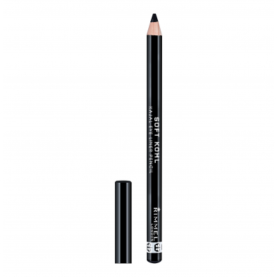 Rimmel London Soft Kohl Szemceruza nőknek 1,2 g Változat 061 Jet Black