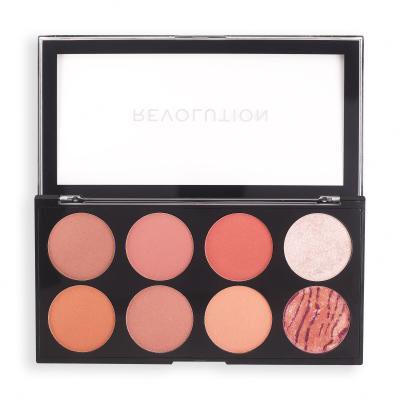 Makeup Revolution London Blush Palette Pirosító nőknek 12,8 g Változat Hot Spice