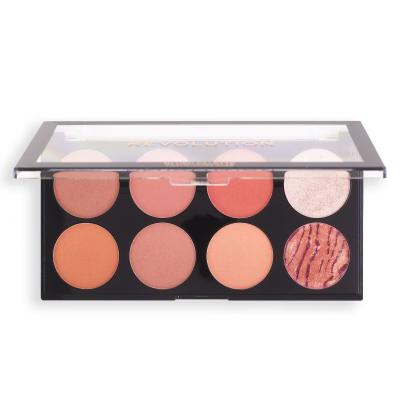 Makeup Revolution London Blush Palette Pirosító nőknek 12,8 g Változat Hot Spice