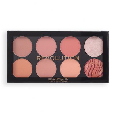 Makeup Revolution London Blush Palette Pirosító nőknek 12,8 g Változat Hot Spice