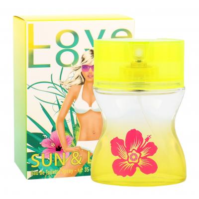 Love Love Sun & Love Eau de Toilette nőknek 35 ml