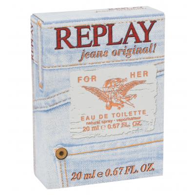 Replay Jeans Original! For Her Eau de Toilette nőknek 20 ml