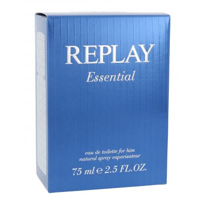 Replay Essential For Him Eau de Toilette férfiaknak 75 ml