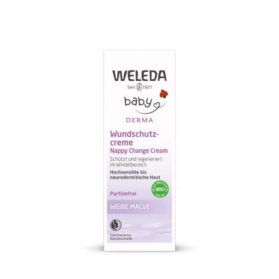 Weleda Baby Derma White Mallow Baby Cream Testápoló krém gyermekeknek 50 ml