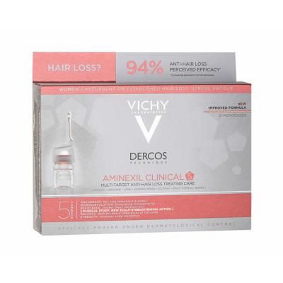 Vichy Dercos Aminexil Clinical 5 Hajszérum nőknek 21x6 ml