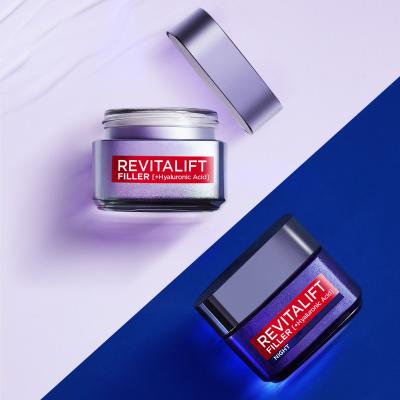 L&#039;Oréal Paris Revitalift Filler HA Éjszakai szemkörnyékápoló krém nőknek 50 ml