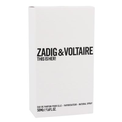 Zadig &amp; Voltaire This is Her! Eau de Parfum nőknek 50 ml