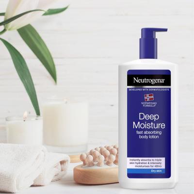 Neutrogena Norwegian Formula Deep Moisture Dry Skin Testápoló tej 400 ml