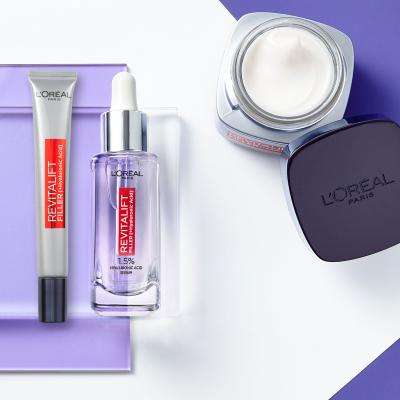 L&#039;Oréal Paris Revitalift Filler HA Filler Renew Szemkörnyékápoló krém nőknek 15 ml