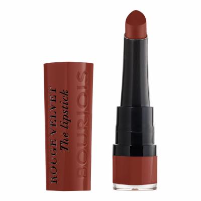 BOURJOIS Paris Rouge Velvet The Lipstick Rúzs nőknek 2,4 g Változat 12 Brunette