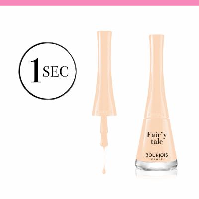 BOURJOIS Paris 1 Second Körömlakk nőknek 9 ml Változat 14 Fair´y Tale