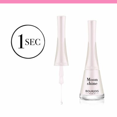 BOURJOIS Paris 1 Second Körömlakk nőknek 9 ml Változat 21 Moon Shine