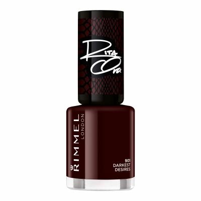 Rimmel London 60 Seconds Super Shine Körömlakk nőknek 8 ml Változat 901 Darkest Desires