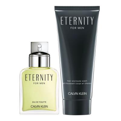 Calvin Klein Eternity For Men Ajándékcsomagok Eau de Toilette 50 ml + tusfürdő 100 ml