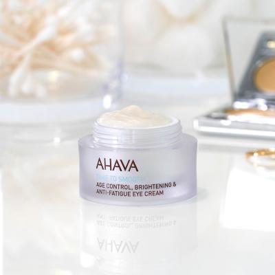 AHAVA Time To Smooth Age Control, Brightening &amp; Anti-Fatigue Eye Cream Szemkörnyékápoló krém nőknek 15 ml