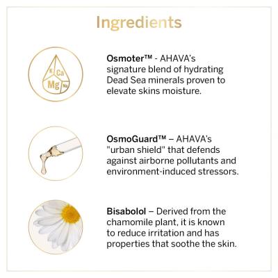 AHAVA Mineral Radiance Overnight Skin Éjszakai szemkörnyékápoló krém nőknek 50 ml