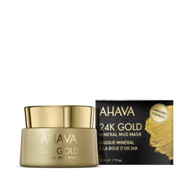 AHAVA 24K Gold Mineral Mud Mask Arcmaszk nőknek 50 ml