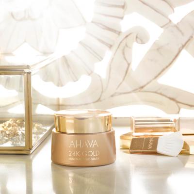 AHAVA 24K Gold Mineral Mud Mask Arcmaszk nőknek 50 ml