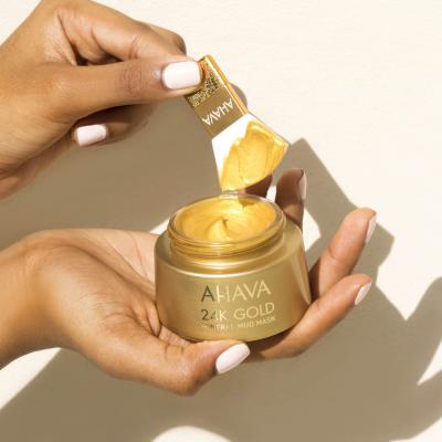 AHAVA 24K Gold Mineral Mud Mask Arcmaszk nőknek 50 ml