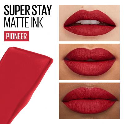 Maybelline Superstay Matte Ink Liquid Rúzs nőknek 5 ml Változat 20 Pioneer