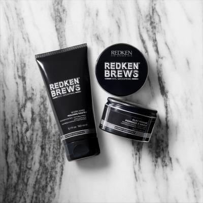 Redken Brews Clay Pomade Hajzselé férfiaknak 100 ml