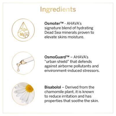 AHAVA Mineral Radiance Energizing SPF15 Nappali arckrém nőknek 50 ml