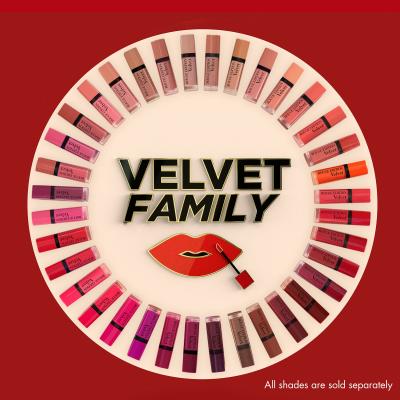 BOURJOIS Paris Rouge Edition Velvet Rúzs nőknek 7,7 ml Változat 33 Brun´Croyable