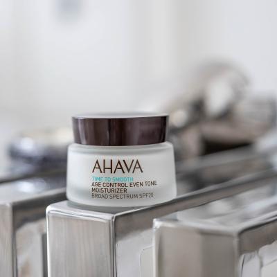 AHAVA Time To Smooth Age Control Even Tone Moisturizer SPF20 Nappali arckrém nőknek 50 ml