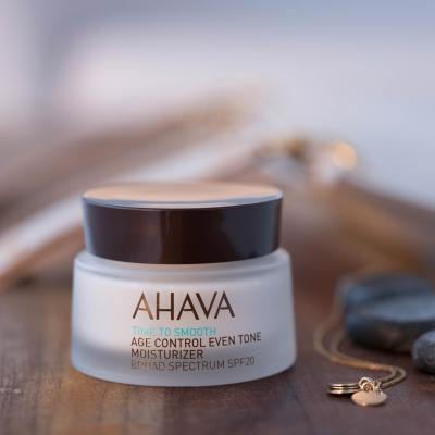 AHAVA Time To Smooth Age Control Even Tone Moisturizer SPF20 Nappali arckrém nőknek 50 ml