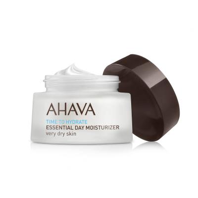 AHAVA Time To Hydrate Essential Day Moisturizer Very Dry Skin Nappali arckrém nőknek 50 ml