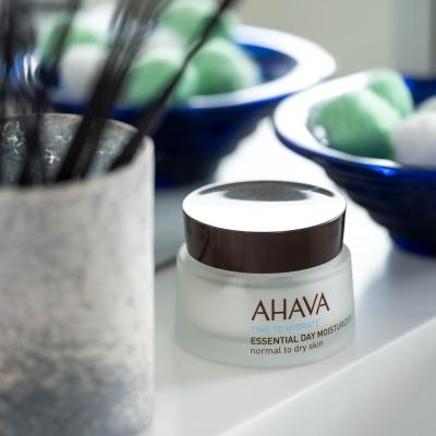 AHAVA Time To Hydrate Essential Day Moisturizer Normal To Dry Skin Nappali arckrém nőknek 50 ml