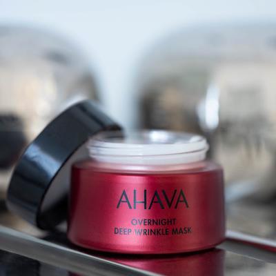 AHAVA Apple Of Sodom Overnight Deep Wrinkle Mask Arcmaszk nőknek 50 ml