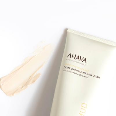 AHAVA Deadsea Mud Dermud Nourishing Body Cream Testápoló krém nőknek 200 ml